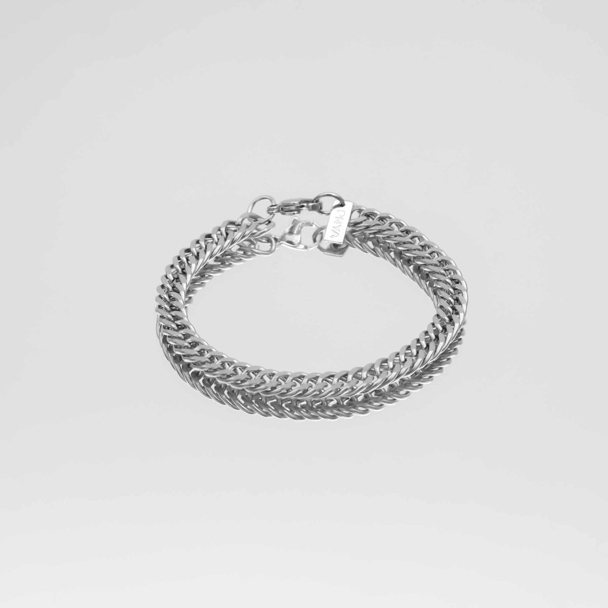 Double Link Curb Chain Bracelet - ISMI JEWELS