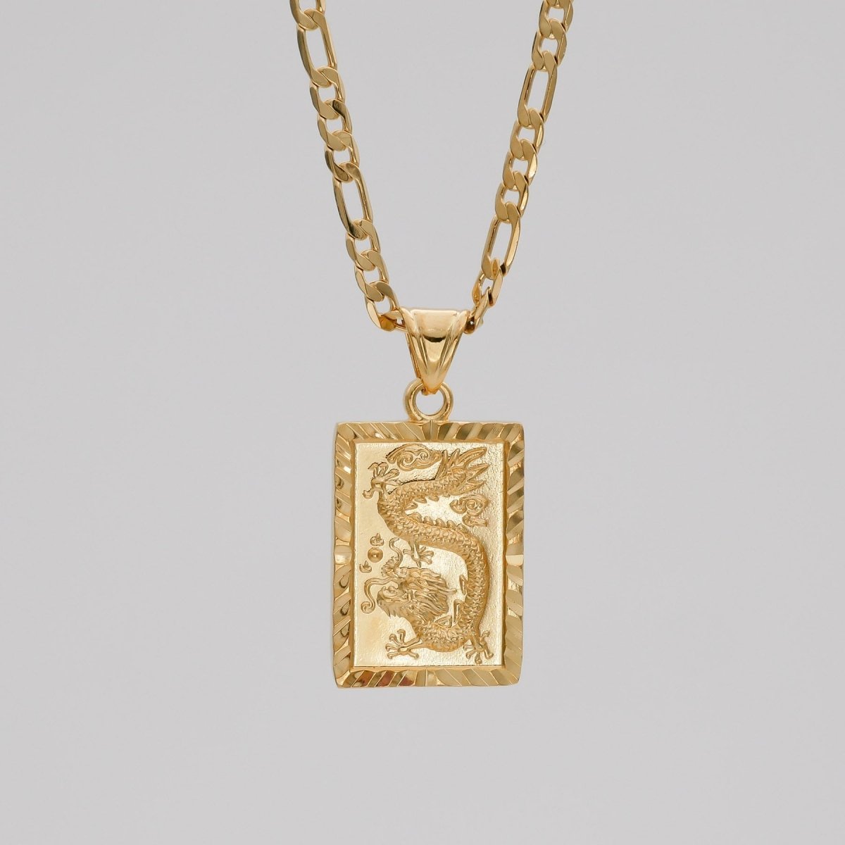 Dragon Tablet Necklace - ISMI JEWELS