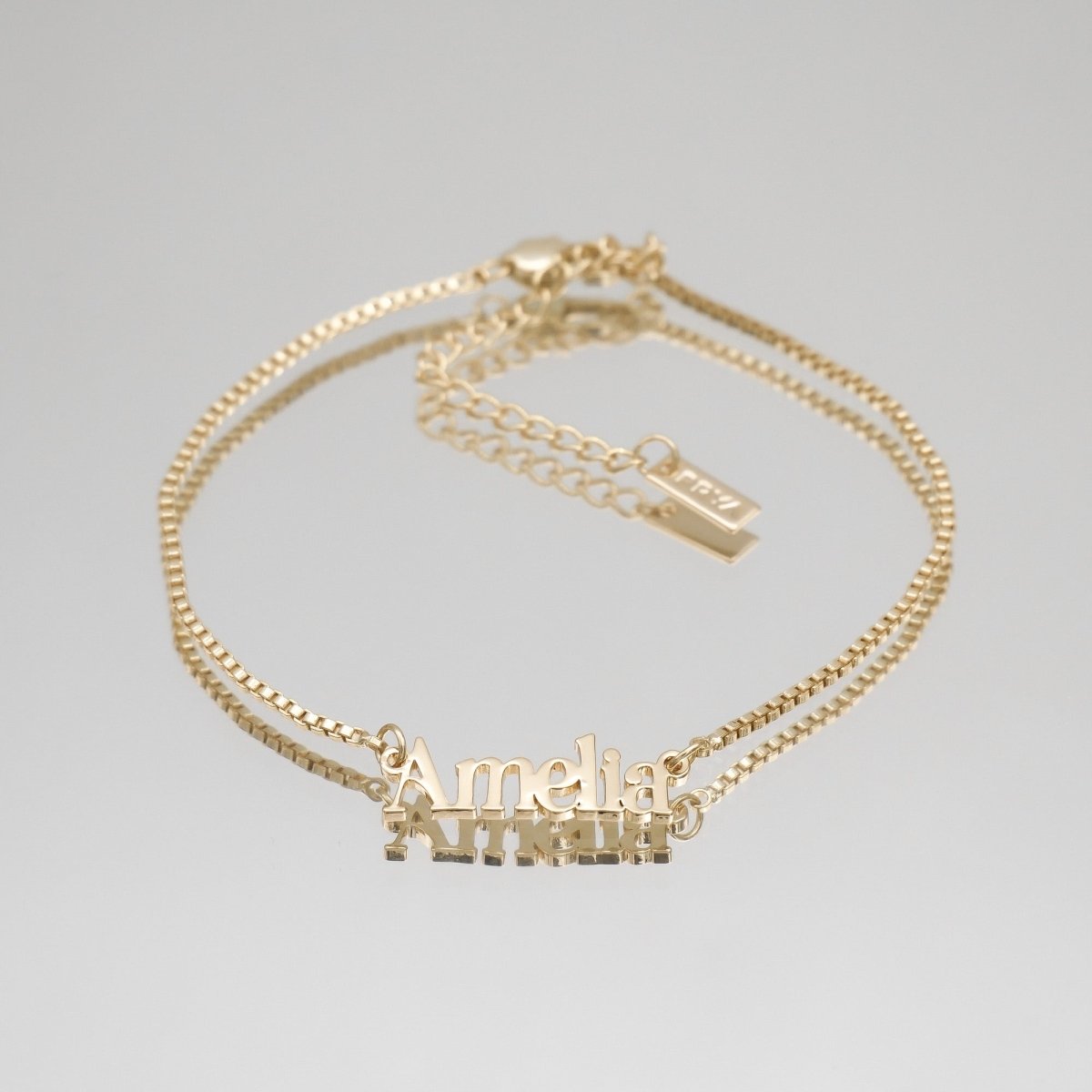 Dubai Custom Name Anklet - ISMI JEWELS