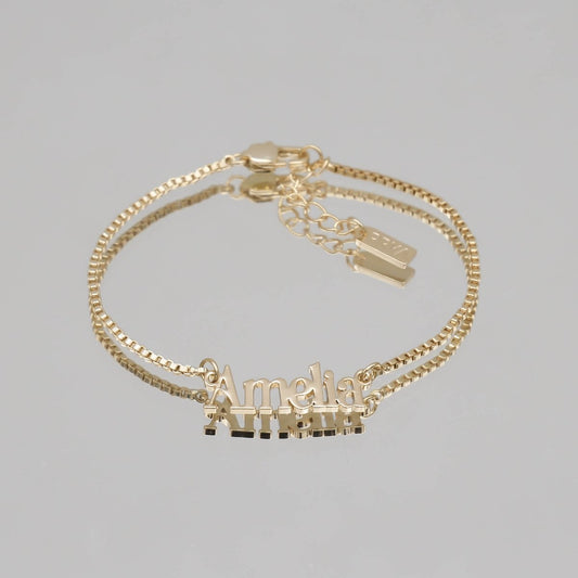 Dubai Custom Name Bracelet - ISMI JEWELS