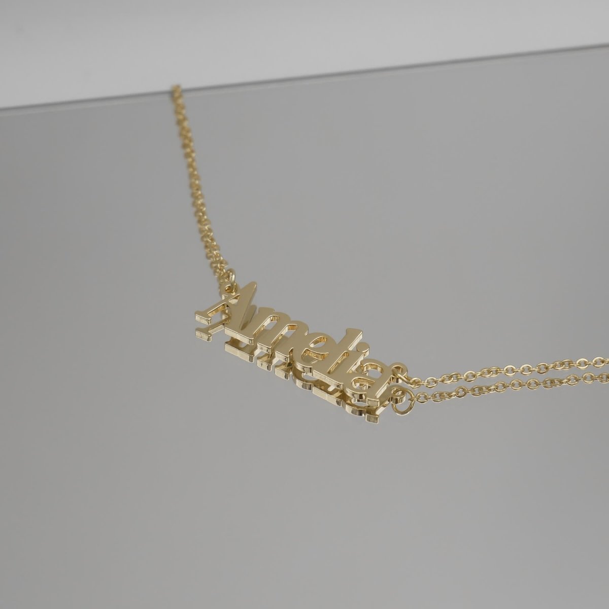 Dubai Custom Name Necklace - ISMI JEWELS