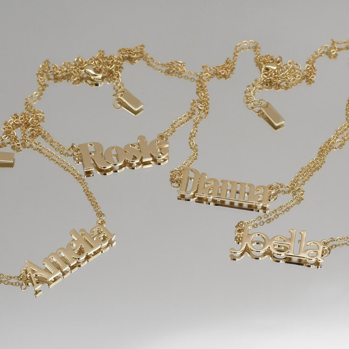 Dubai Custom Name Necklace - ISMI JEWELS