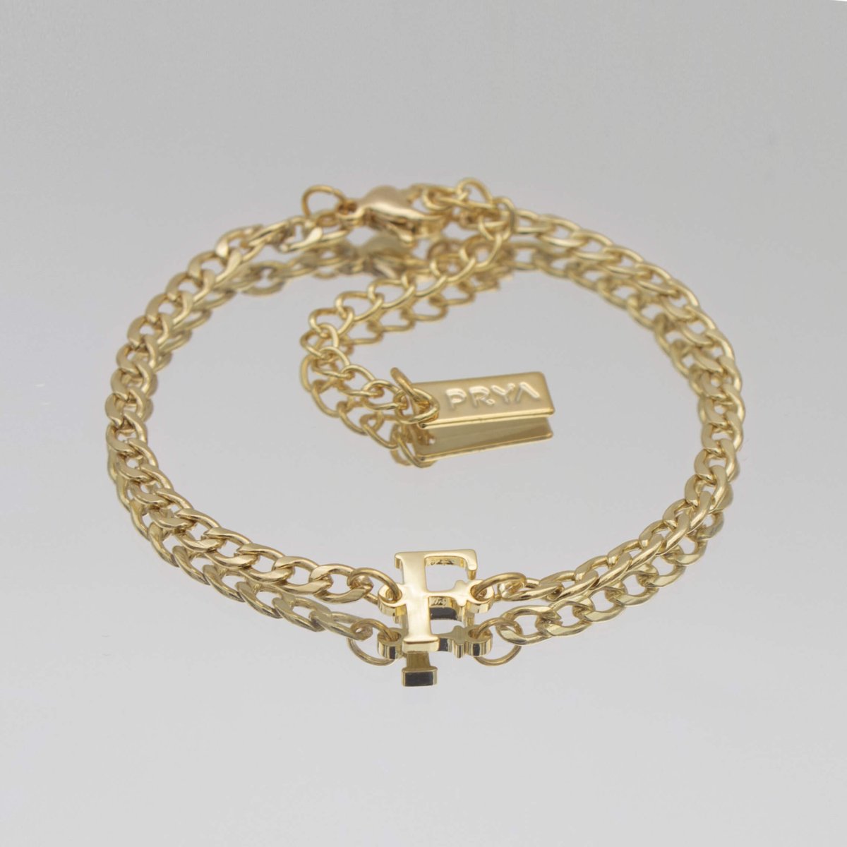 Dubai Initial Bracelet - ISMI JEWELS