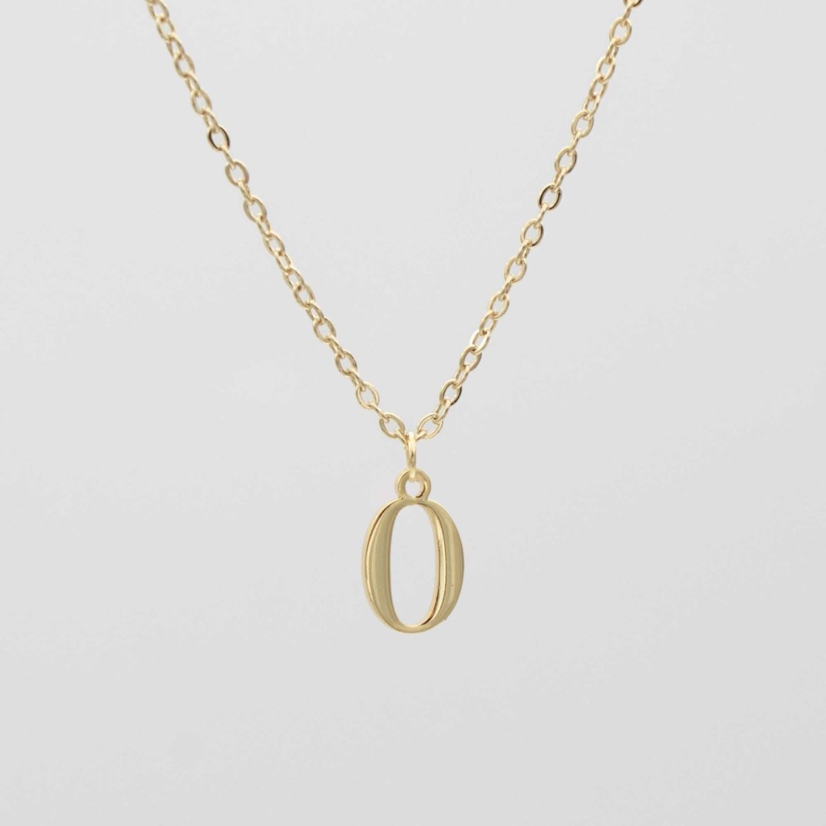 Dubai Initial Necklace - ISMI JEWELS