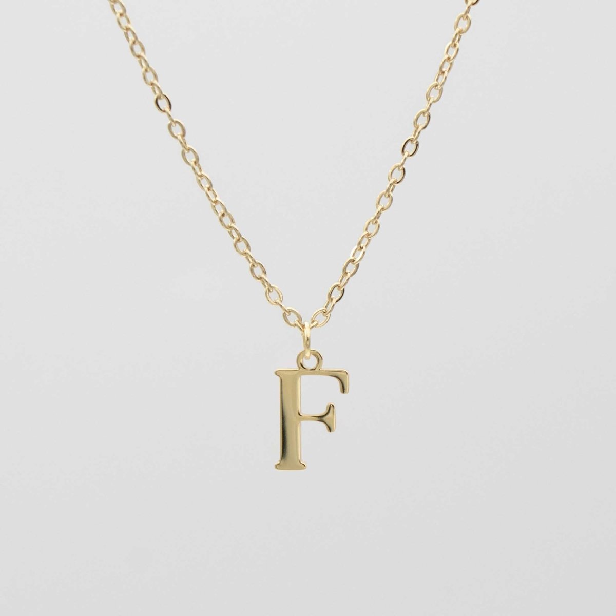 Dubai Initial Necklace - ISMI JEWELS