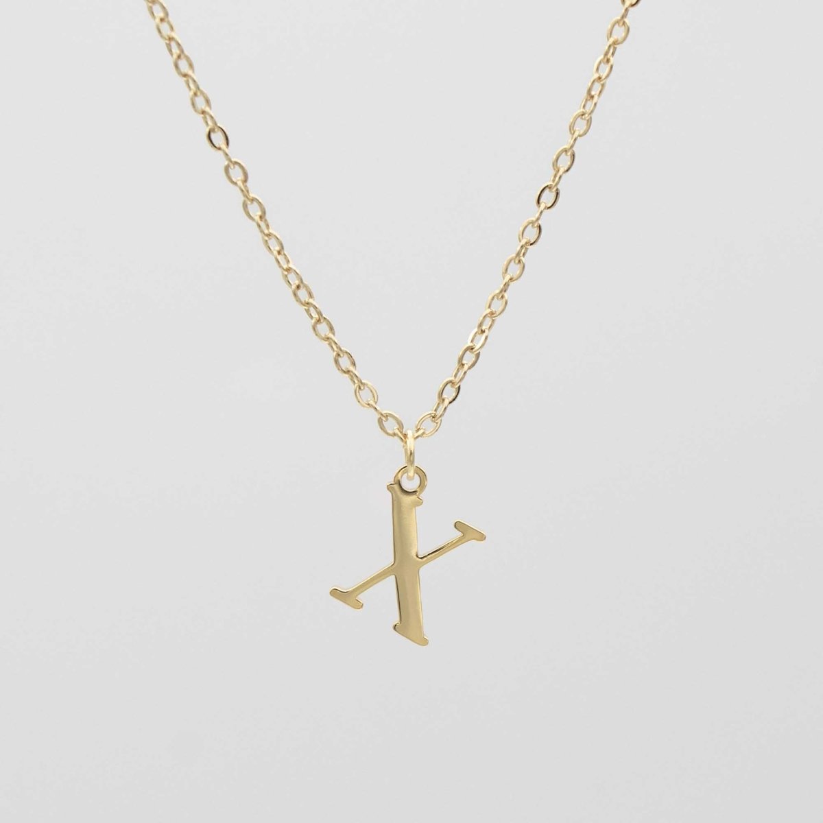Dubai Initial Necklace - ISMI JEWELS