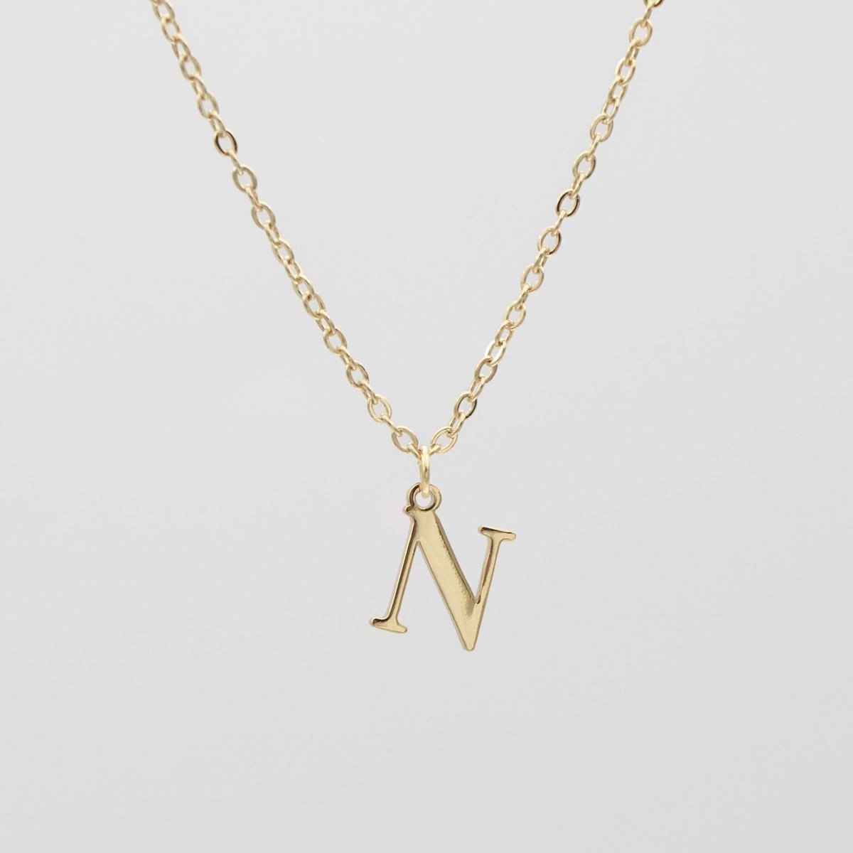 Dubai Initial Necklace - ISMI JEWELS