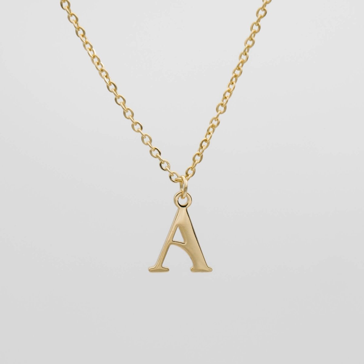 Dubai Initial Necklace - ISMI JEWELS