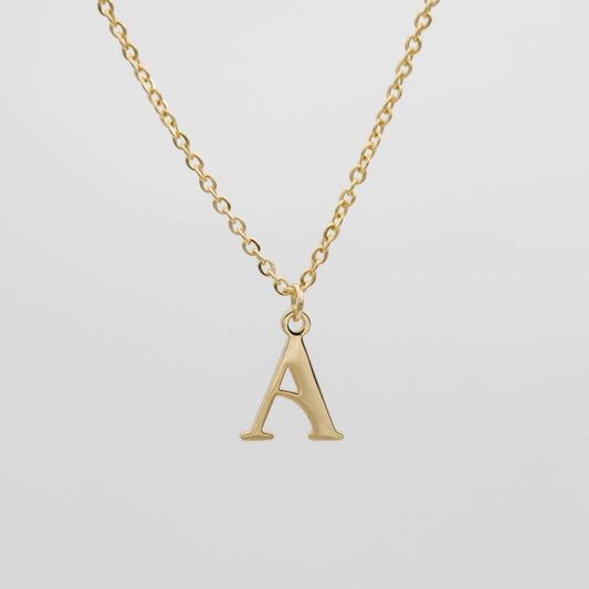 Dubai Initial Necklace - ISMI JEWELS