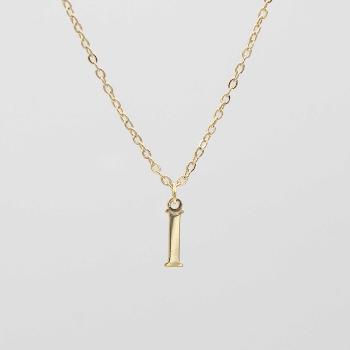 Dubai Initial Necklace - ISMI JEWELS