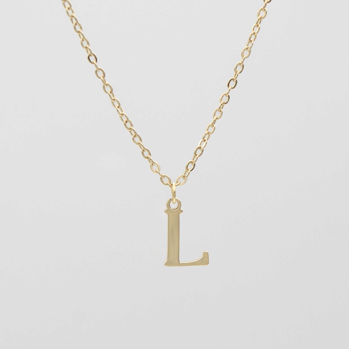 Dubai Initial Necklace - ISMI JEWELS