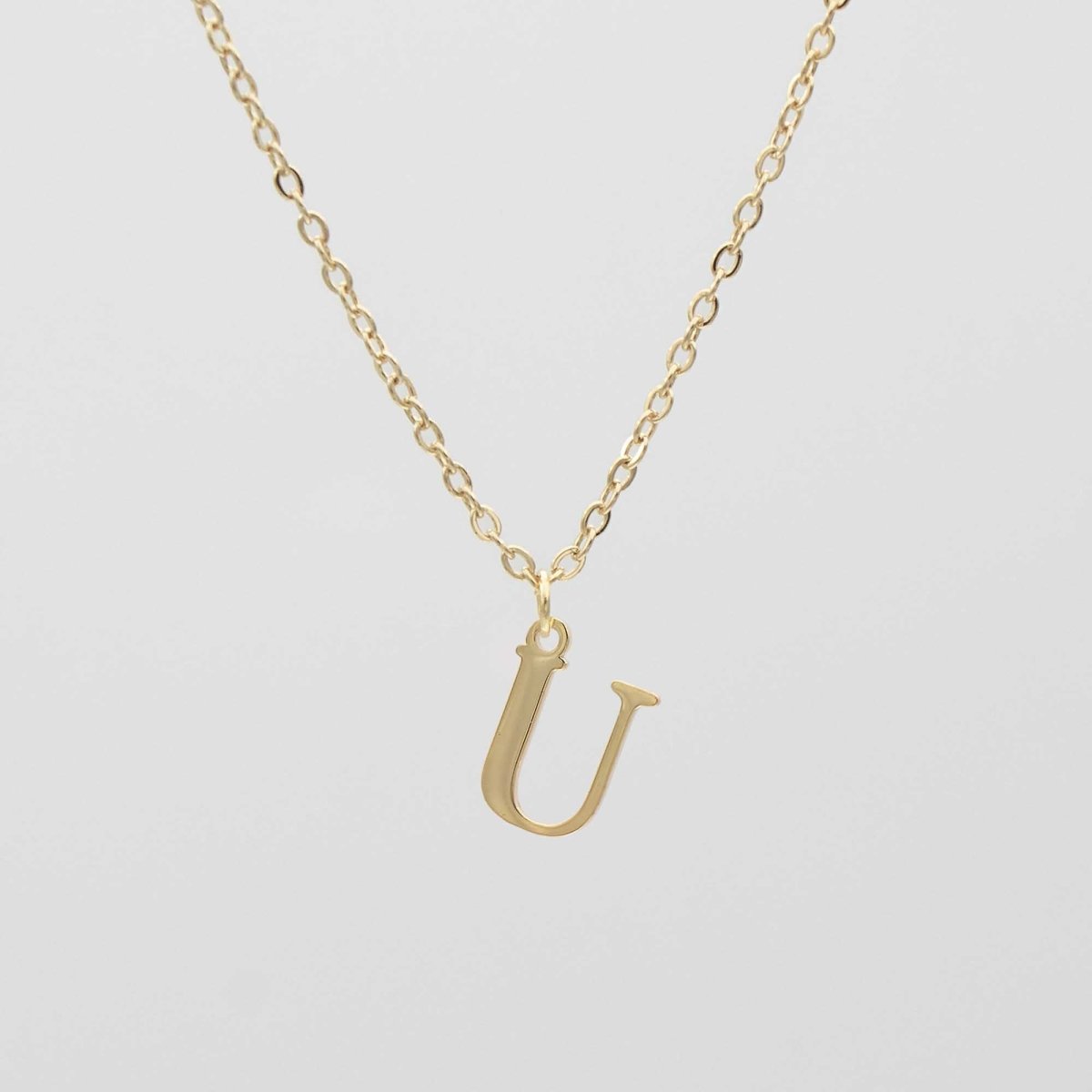 Dubai Initial Necklace - ISMI JEWELS