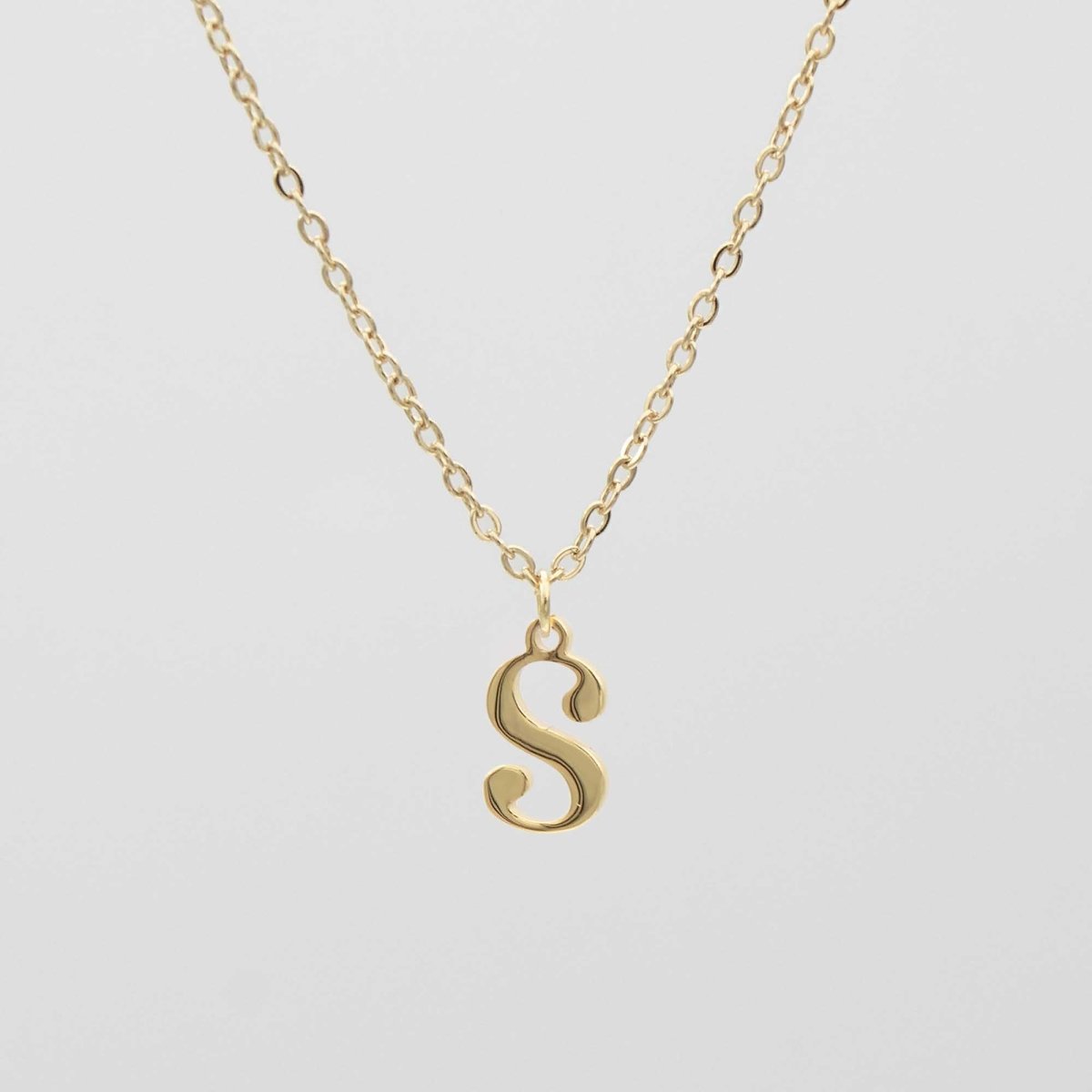 Dubai Initial Necklace - ISMI JEWELS