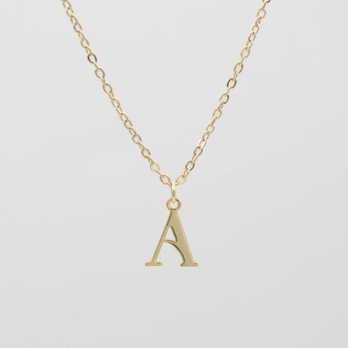 Dubai Initial Necklace - ISMI JEWELS
