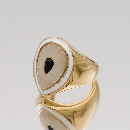 Eden Eye Ring | Gold - ISMI JEWELS