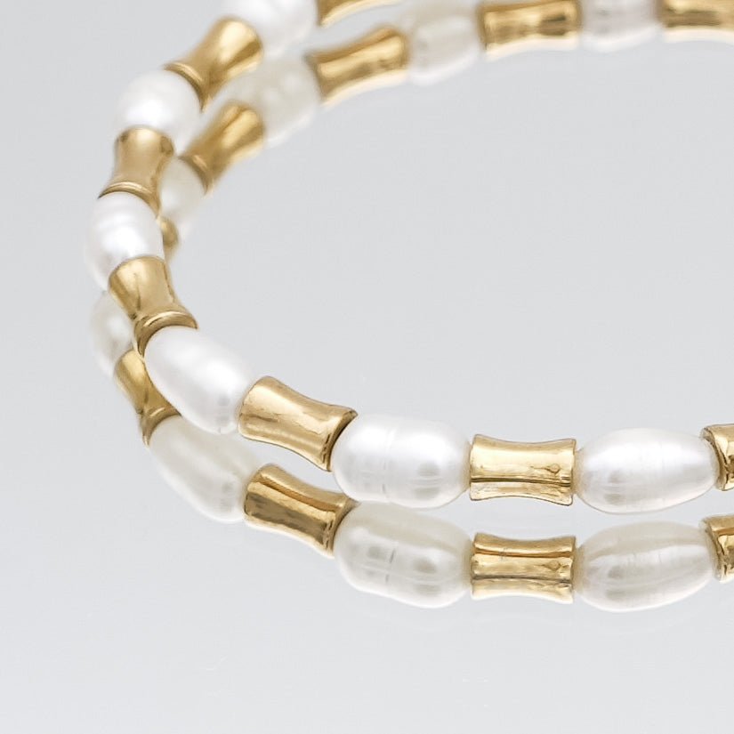 Eden Pearl Bead Bracelet - ISMI JEWELS