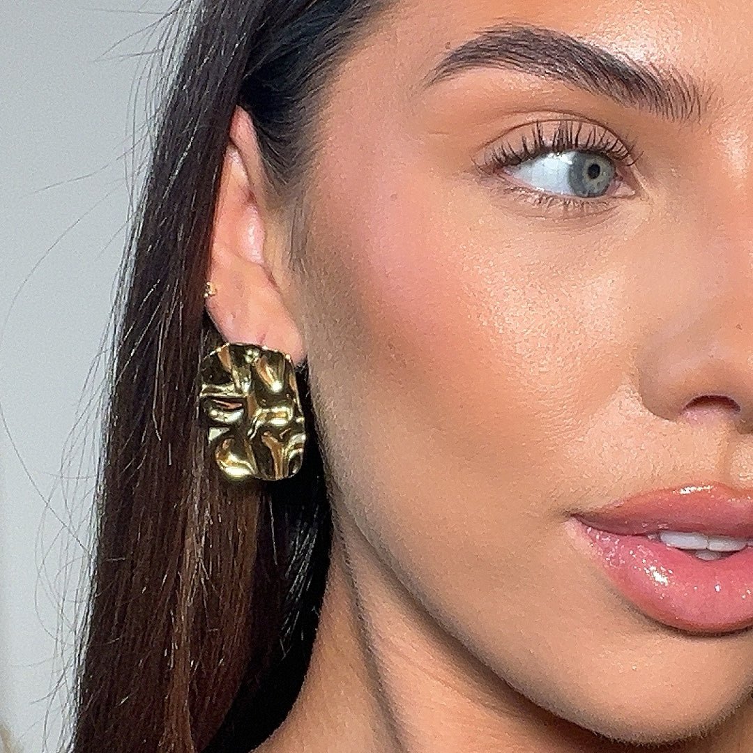 Elena Geometric Earrings - ISMI JEWELS