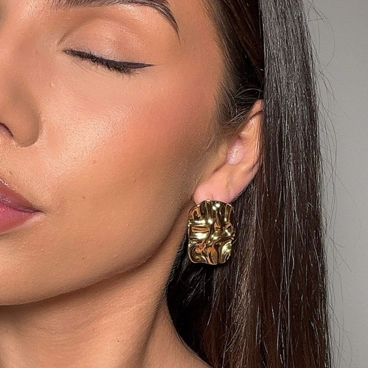 Elena Geometric Earrings - ISMI JEWELS
