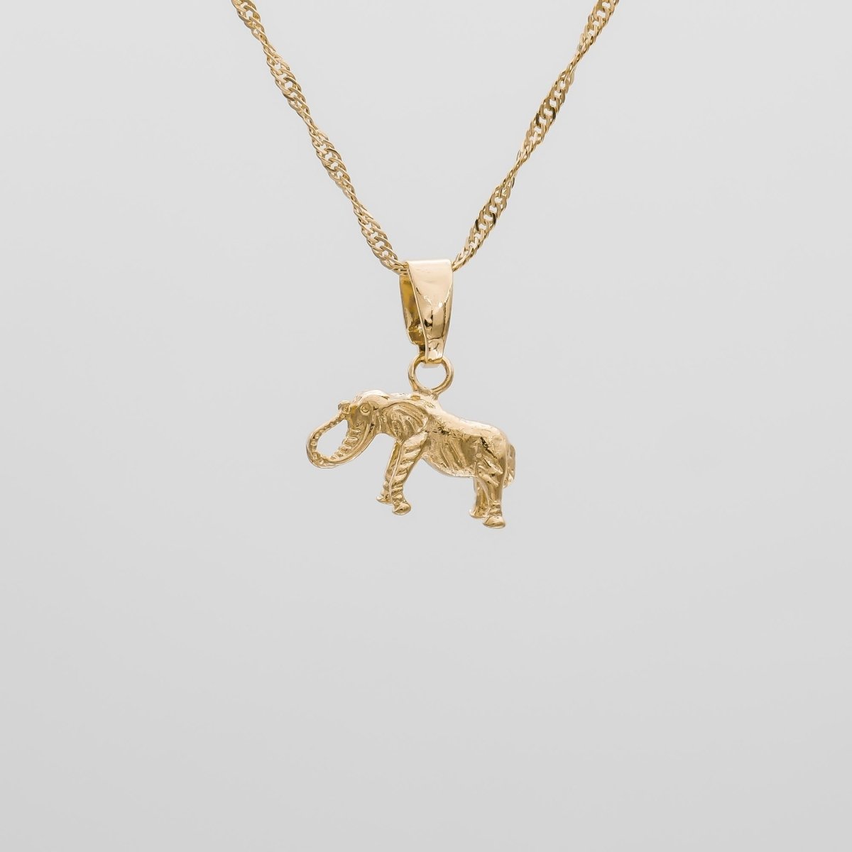 Elephant Gold Filled Necklace - ISMI JEWELS
