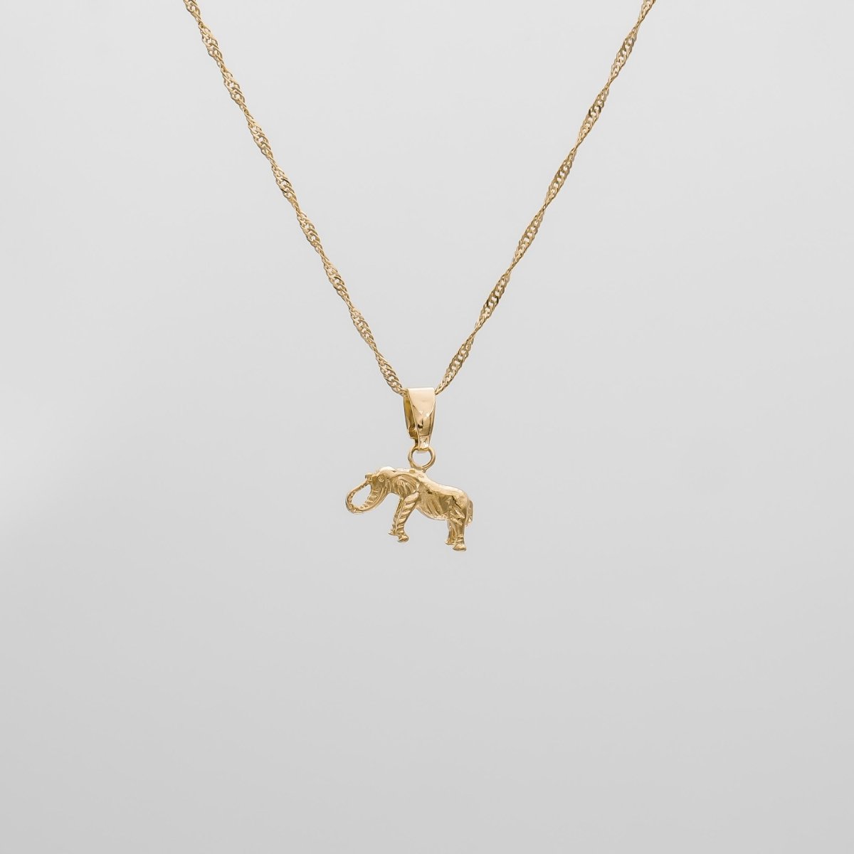 Elephant Gold Filled Necklace - ISMI JEWELS