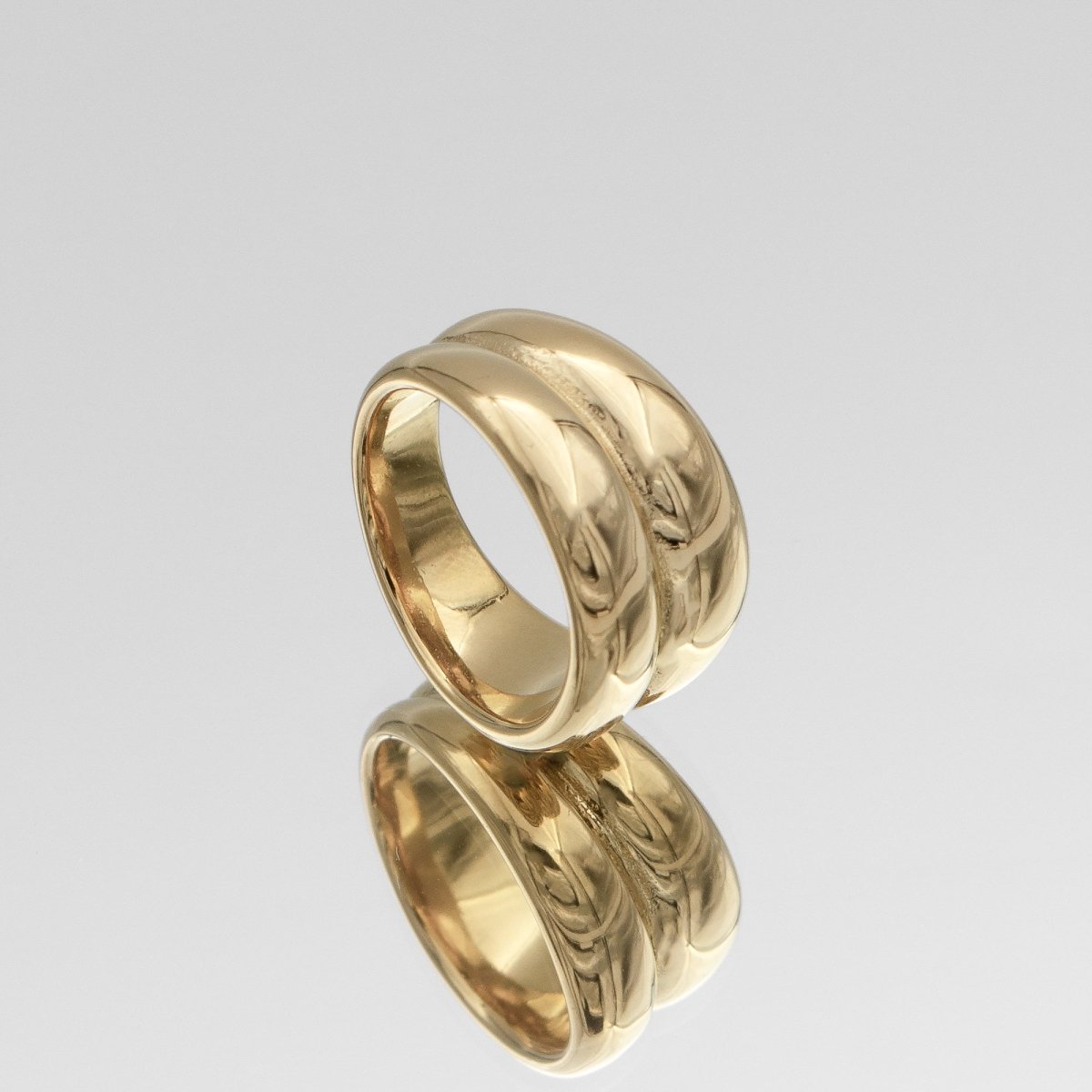 Eliana Double Band Ring - ISMI JEWELS