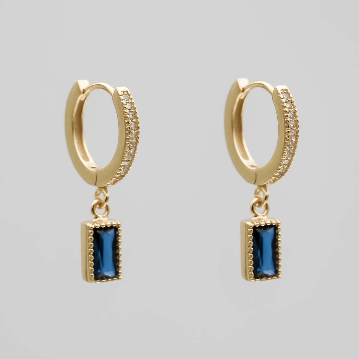 Eliza Mini Drop Earrings - ISMI JEWELS