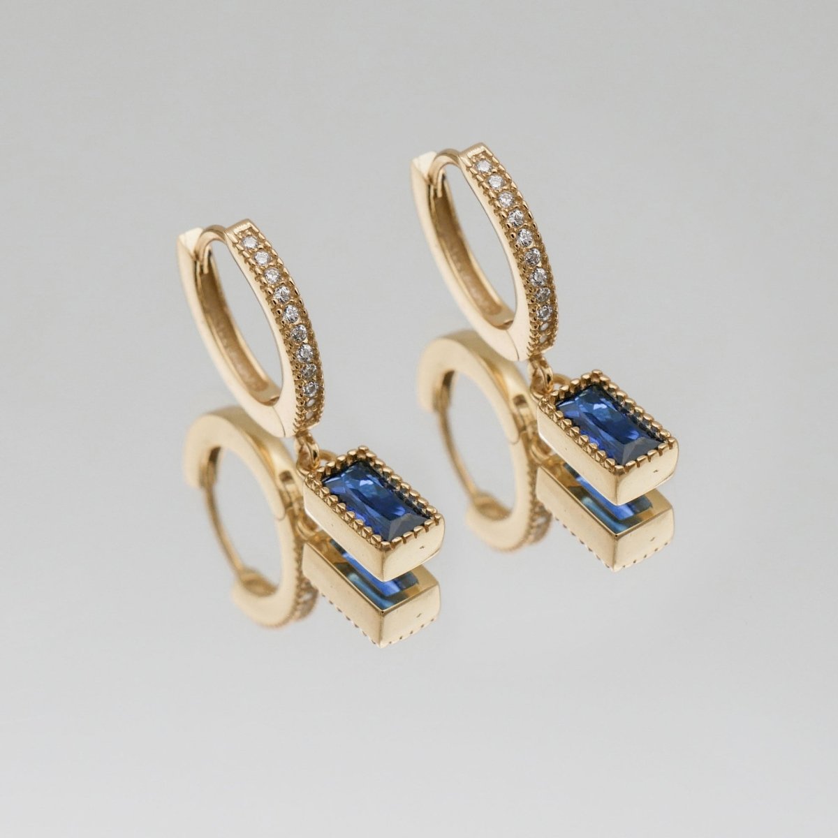 Eliza Mini Drop Earrings - ISMI JEWELS
