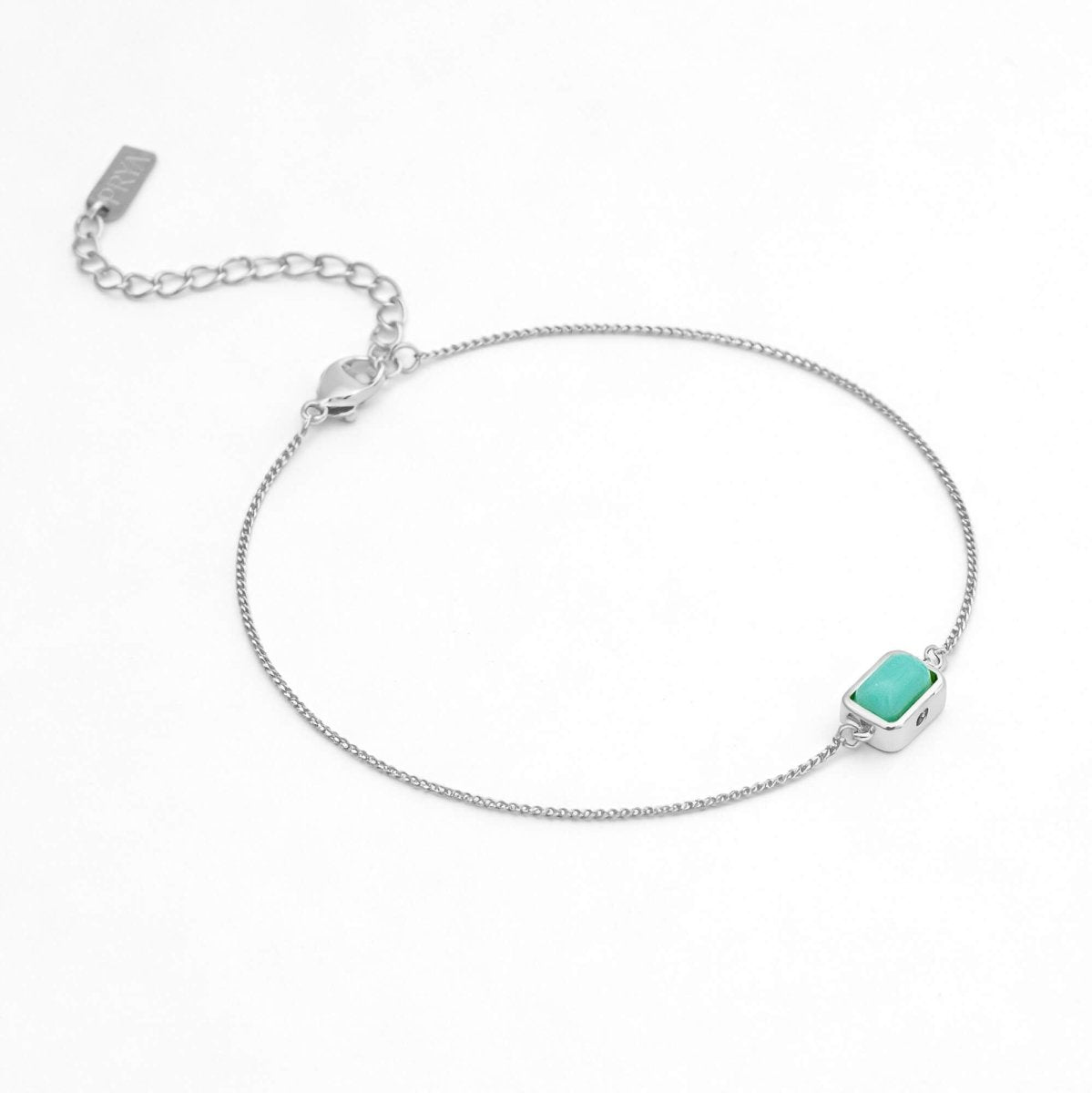 Emerald Cut Birthstone Bracelet - ISMI JEWELS
