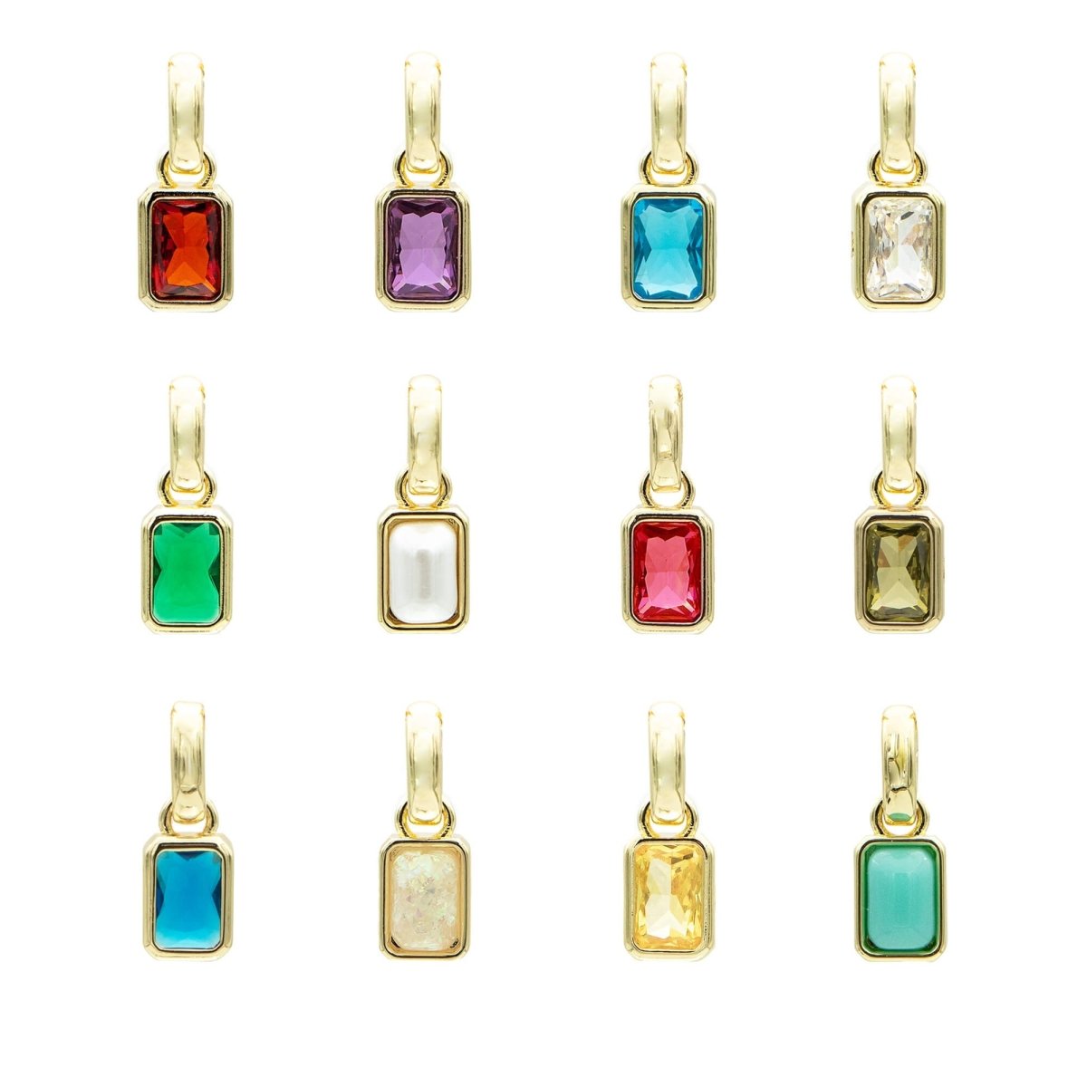 Emerald Cut Birthstone Bracelet - ISMI JEWELS