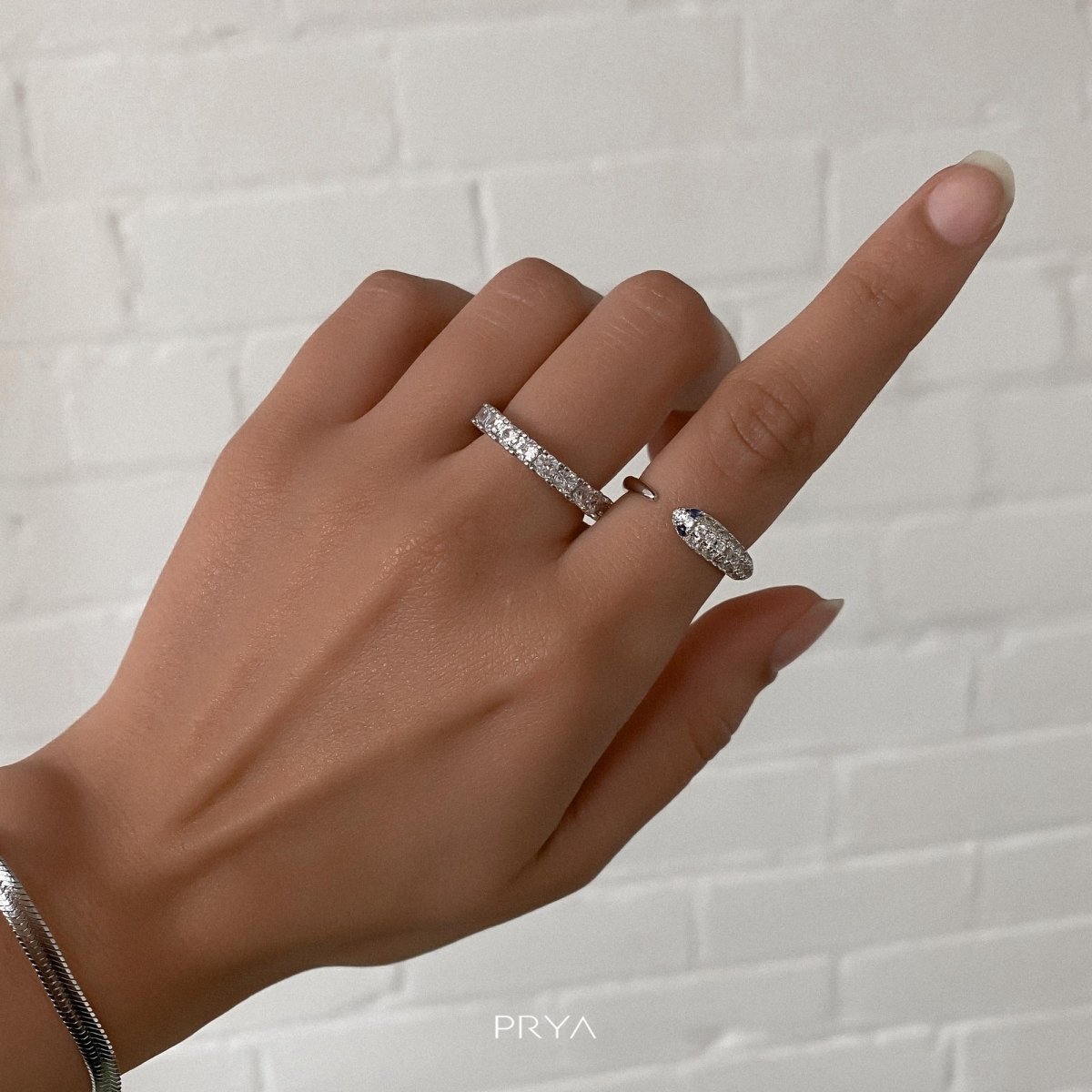 Emmy Adjustable Snake Ring - ISMI JEWELS