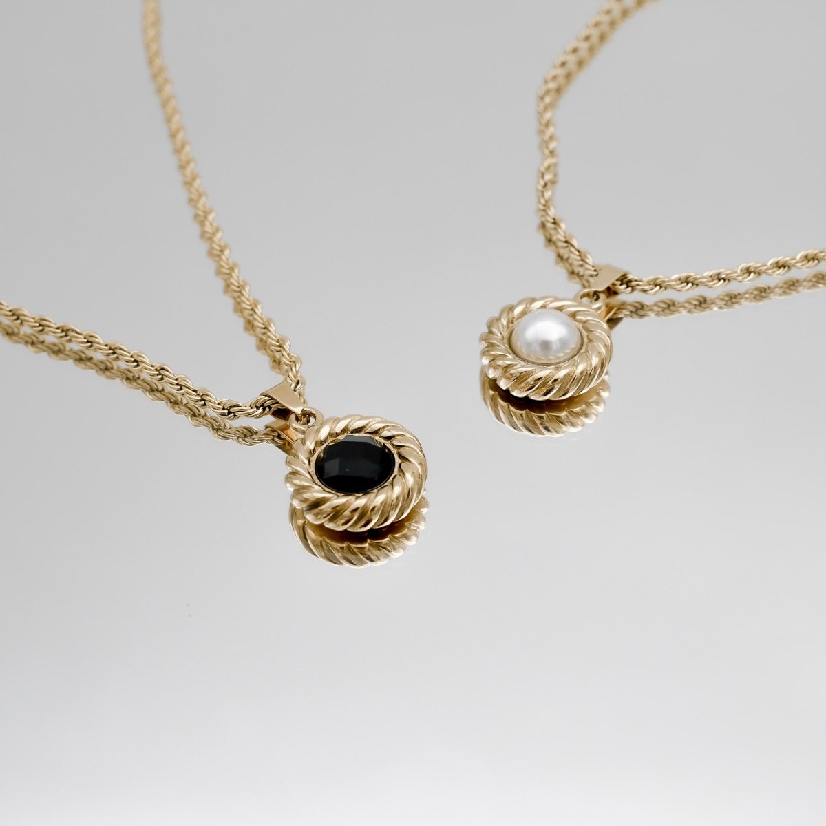 Esme Pearl Round Necklace - ISMI JEWELS