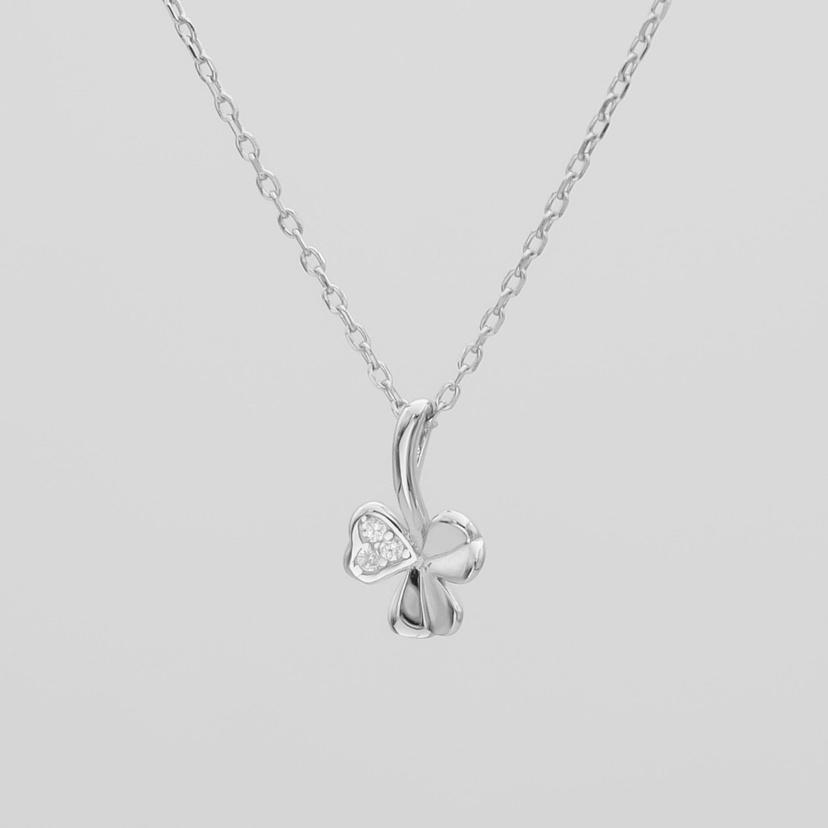 Felicity Mini clover necklace - ISMI JEWELS