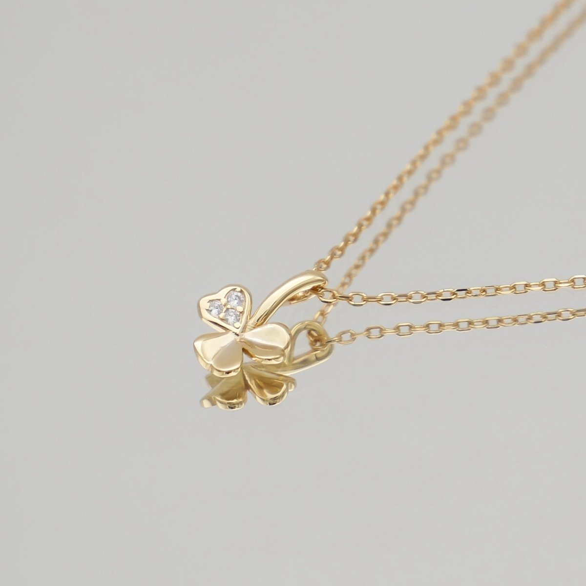 Felicity Mini clover necklace - ISMI JEWELS