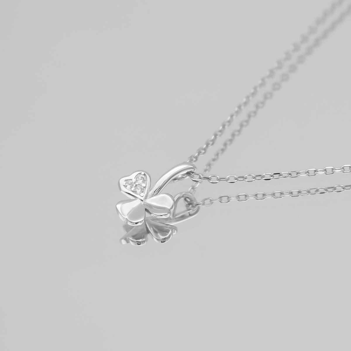 Felicity Mini clover necklace - ISMI JEWELS