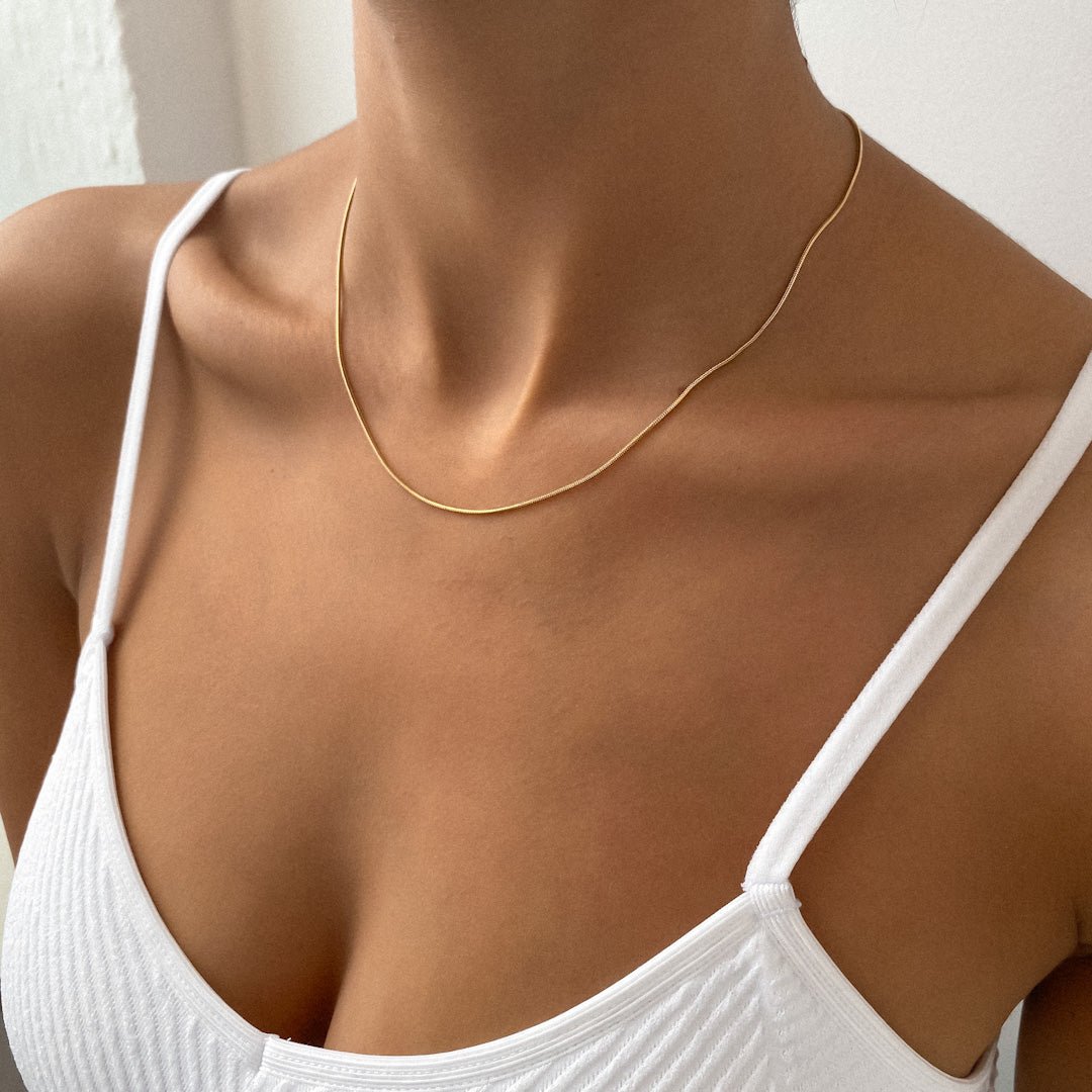 Fine Snake Chain | Gold - ISMI JEWELS