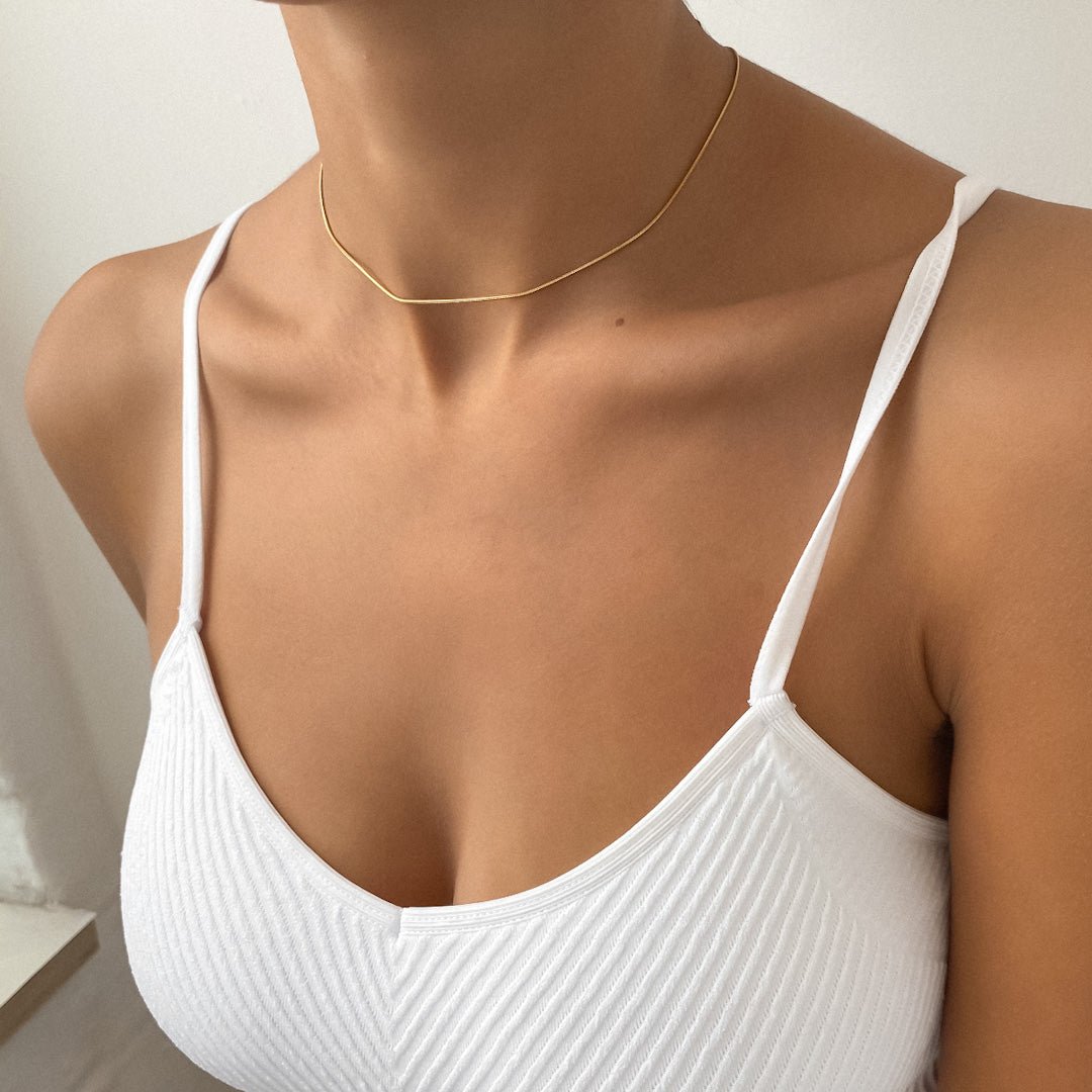 Fine Snake Chain | Gold - ISMI JEWELS