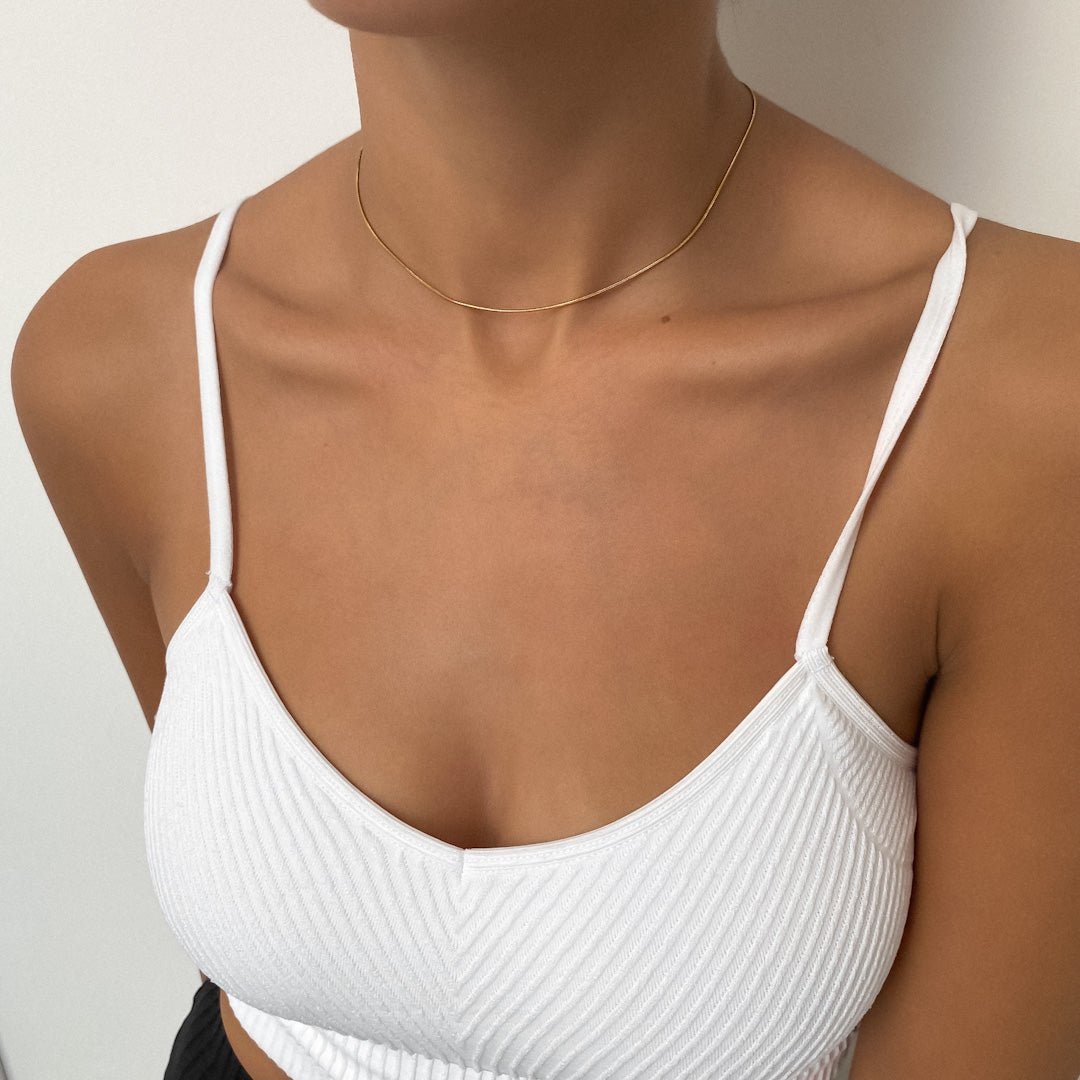 Fine Snake Chain | Gold - ISMI JEWELS