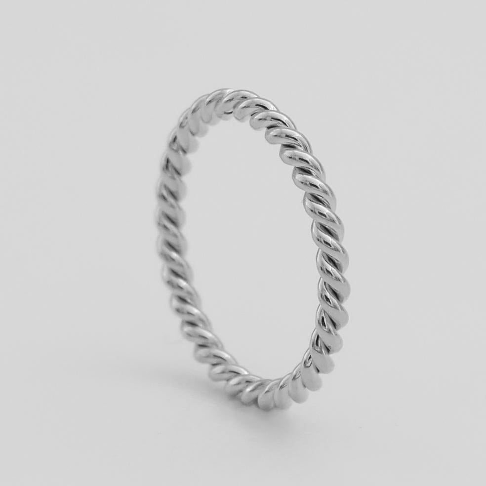 Fine Twisted Ring - ISMI JEWELS