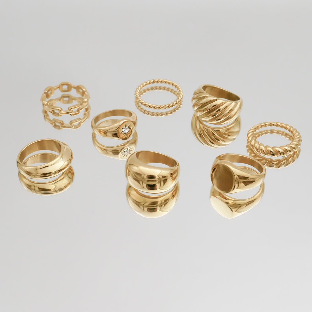 Fine Twisted Ring - ISMI JEWELS