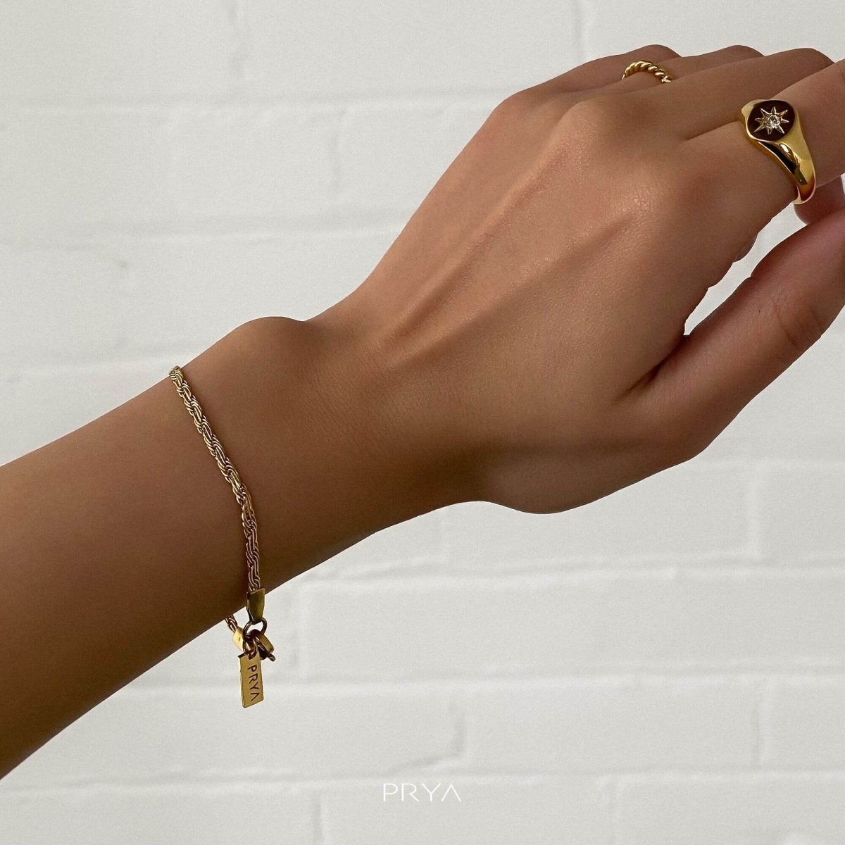 Flat Rope Chain Bracelet - ISMI JEWELS