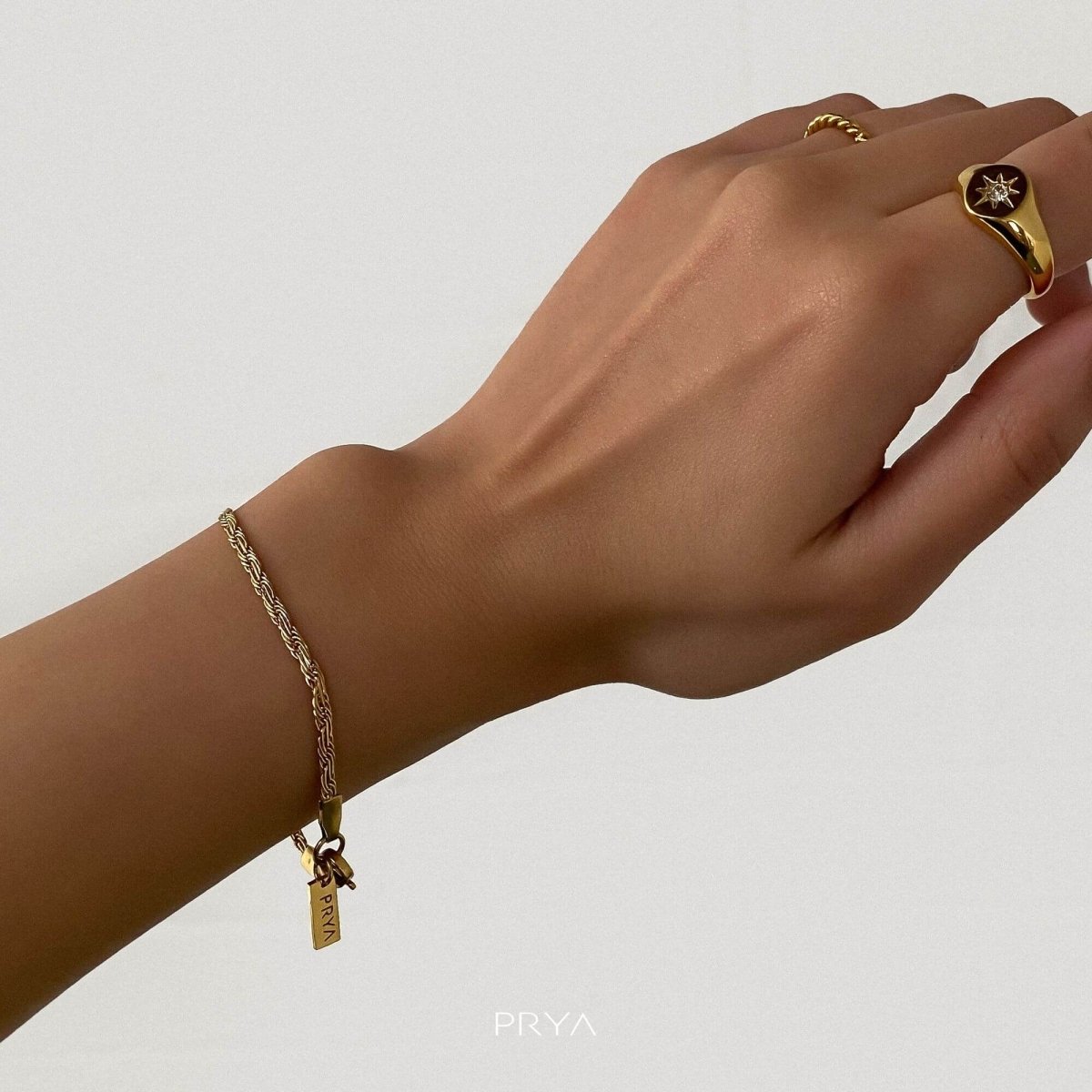 Flat Rope Chain Bracelet - ISMI JEWELS