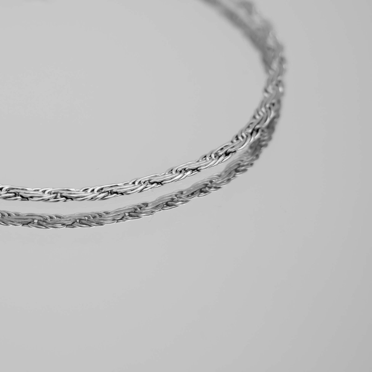 Flat Rope Chain Bracelet - ISMI JEWELS