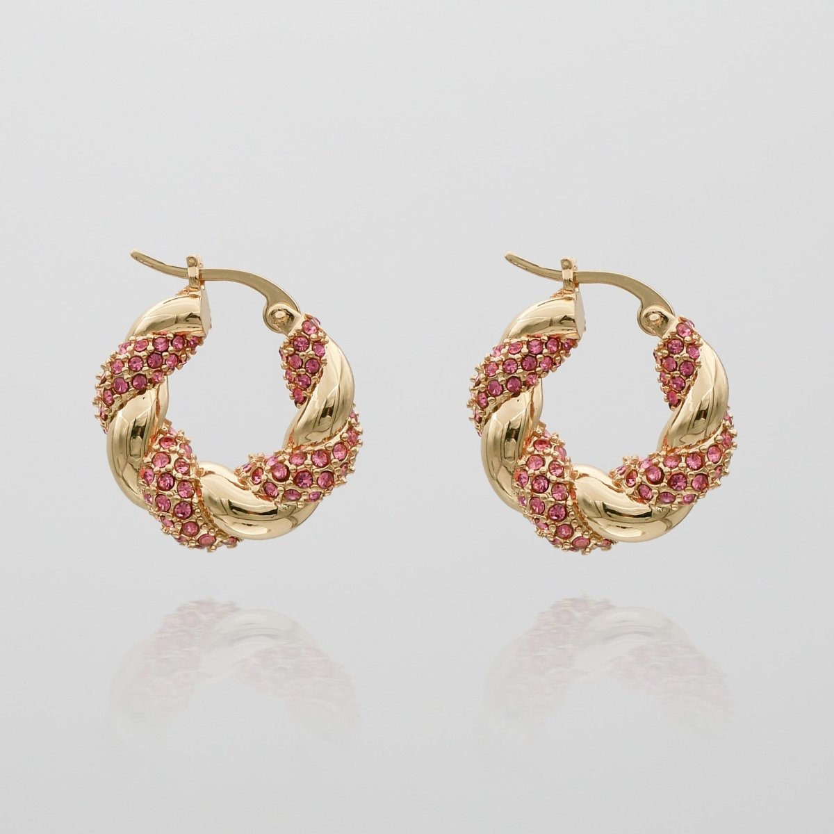 Gia Twisted Earrings - ISMI JEWELS
