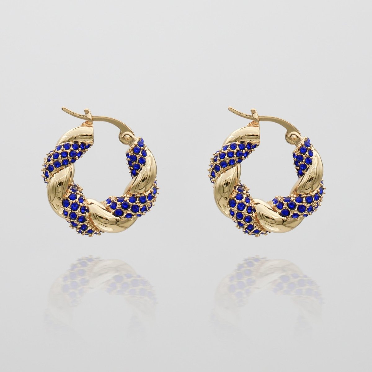 Gia Twisted Earrings - ISMI JEWELS