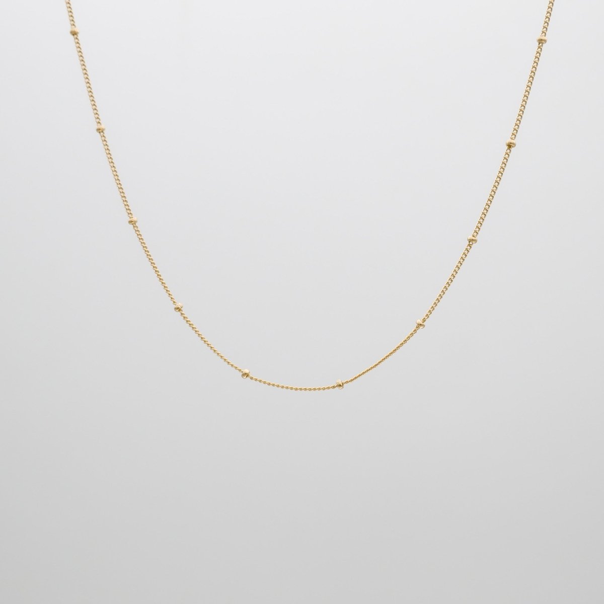 Hallie Beaded Ball Necklace - ISMI JEWELS