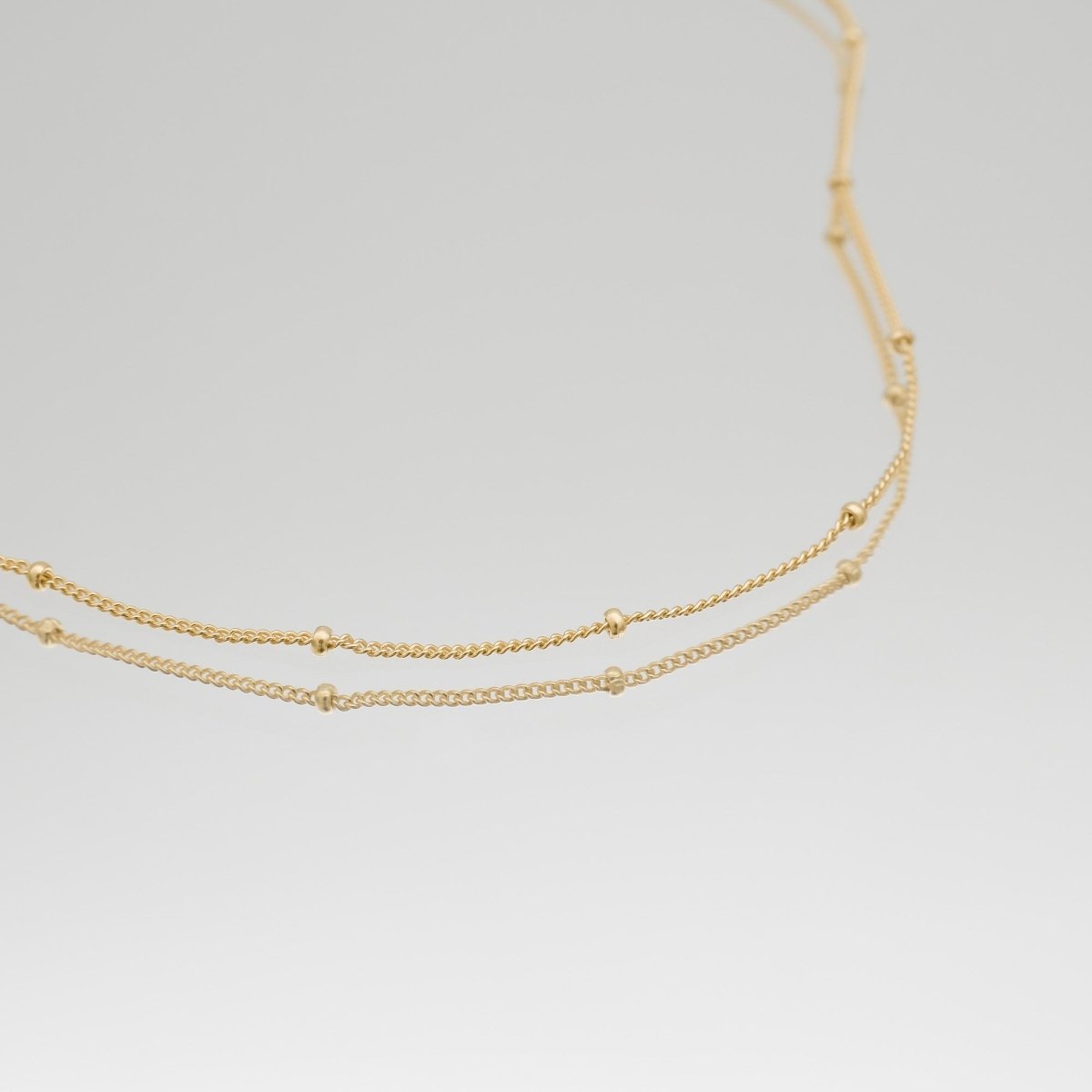 Hallie Beaded Ball Necklace - ISMI JEWELS