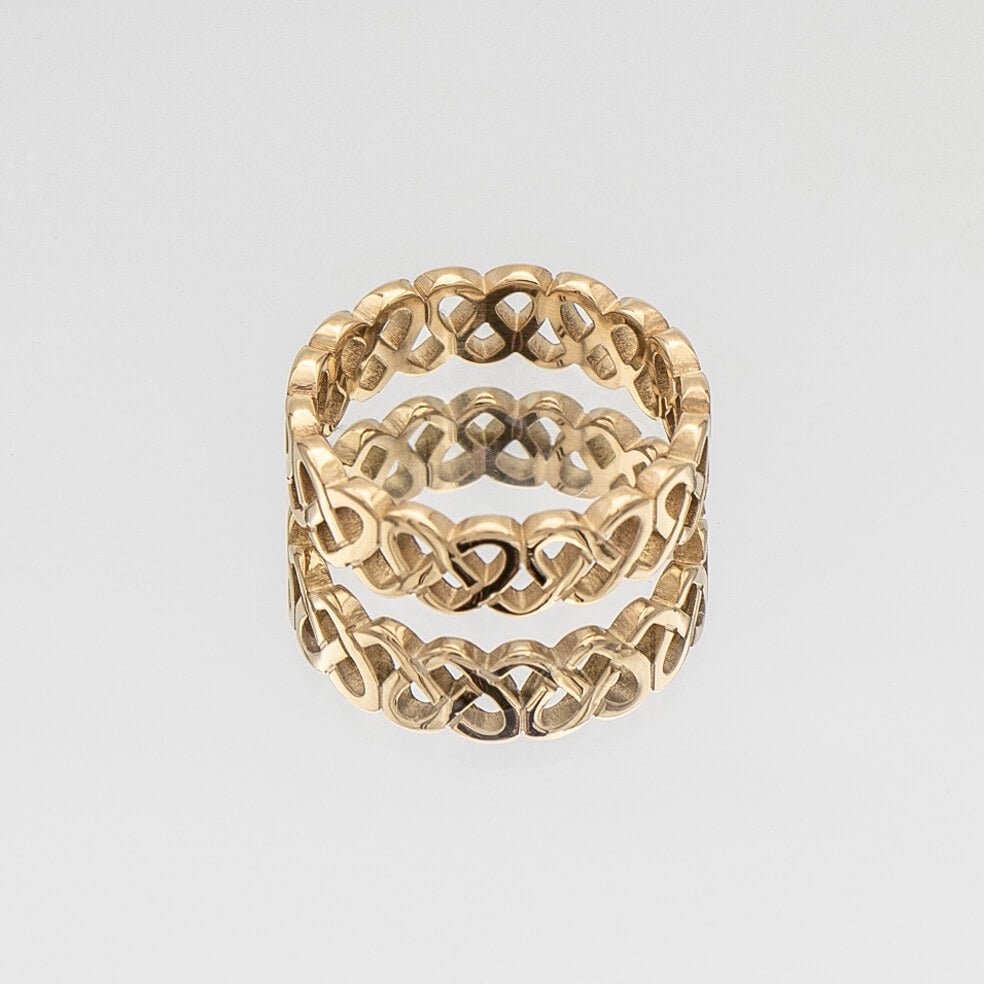 Hallie Heart Knot Ring - ISMI JEWELS