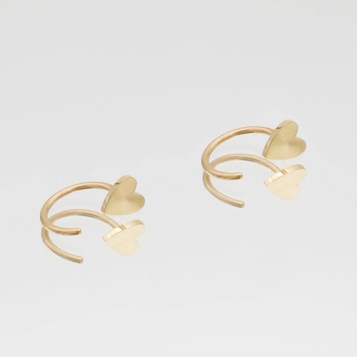 Harper Half Hoop Earrings - ISMI JEWELS