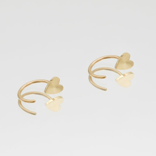 Harper Half Hoop Earrings - ISMI JEWELS
