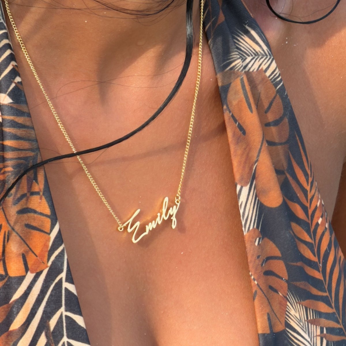 Havana Personalized Name Necklace - ISMI JEWELS